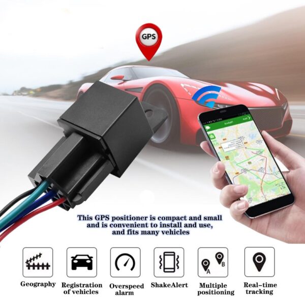 3 Uued Mootorrattad Peidetud Mini Auto Relee GPS Tracker 169308 - Mini GPS Tracker Traker Lokator relej