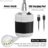 Tus za kupanje na otvorenom USB punjivi tuš - Image 4