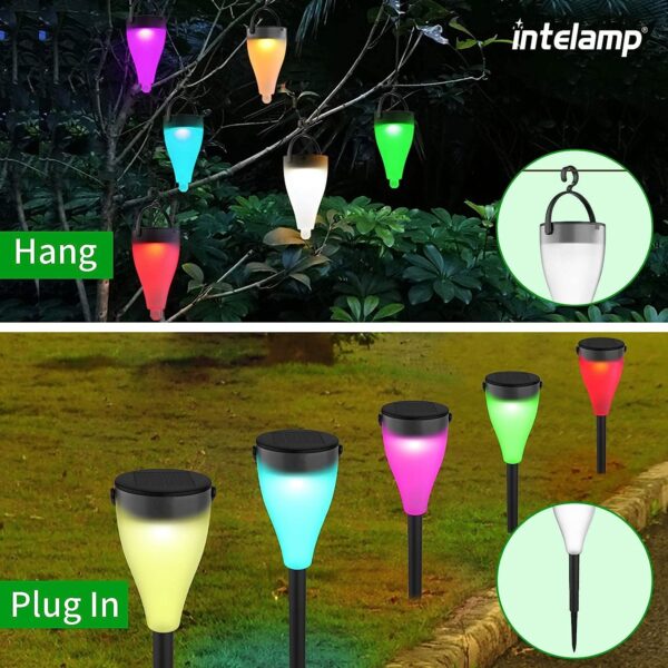 3qdddd - Solarna svetla na otvorenom. Vodootporna imaju 7 boja, koje ukrašavaju i osvetljavaju vašu baštu kako bi ih učinili lepšim i šarenijim.