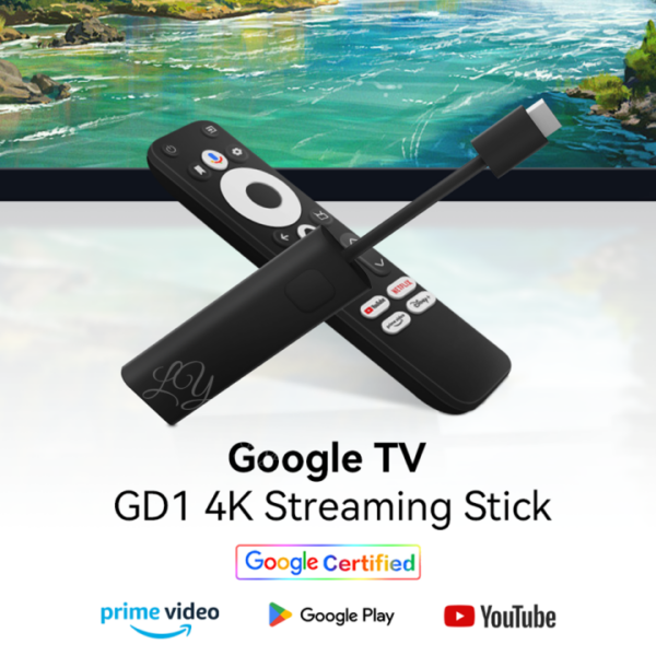 - Dcolor TV stick 4K dolazi opremljen Android TV 11, Google i Netflik sertifikovanim, otkrijte 400.000+ filmova i emisija iz svih vaših omiljenih aplikacija.