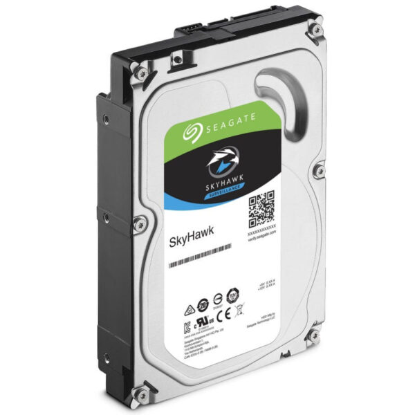 5056 0 - Hard disk od 1TB projektovan za upotrebu u DVR-ovima i NVR-ovimaHDD 2TB; Seagate/Dahua SkyHawk surveillance serija; Za 24/7 aplikacije sa do 32 HD kamere i 1.000.000 sati MTBF.