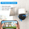 Solarna IP PTZ kamera sa odvojenim panelom IP WiFi kamera - Image 2