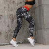 Popularne slim helanke za trening Crne - Image 3