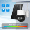Solarna IP PTZ kamera sa odvojenim panelom IP WiFi kamera - Image 6