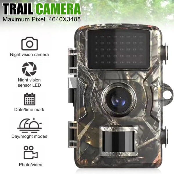 DL001 Hunting Scouting Camera 16MP 1080P Night Vision Motion Sensor Wild Animal Trail Surveillance Detector Camera dbf3299b 7326 4677 8a29 f6dd6f05088e - Idealno riješenje i za vašu vikendicu ako nema el. energiju.16MP full HD 1080Uslovi rada od +50° c do -30° cDetektor divljih životinja.Infracrveni senzor za noćno snimanjPodržava sd karticu 32gbMOGUĆNOST RADA 4 MJESECA BEZ PRESTANKA NA STAND BUY REŽIMU! !!VODOOTPORNOST IP56,Senzori pokreta na čak 15 do 20 m…Snimak možete pregledati na vašem mobilnom telefonu, računaru ili na sopstvenom monitoru koji se nalazi na kameri