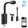 Špijunska Mini Kamera WiFi IP kamera na USB ili power bank - Image 2