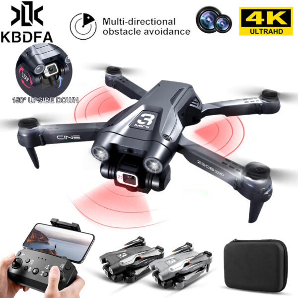 KBDFA 2022 NEW Z908 Pro Drone 4K HD Professional ESC Dual Camera Optical Flow 2 4G 50e9fed1 d6ed 4495 af39 9376fdd0cfdc - Dron Z908 Pro sa dve kamere 4k 150stepeni rotacija i senzor za izbegavanje