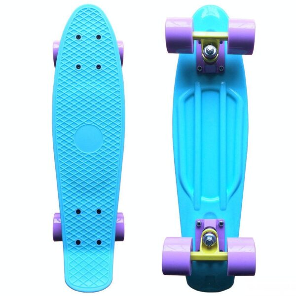 Pastel Mini 22 Skateboard Cruiser Skate Board Retro Longboard Complete Board Plastic Scooer 1 - Sigurna i bezbedna kupovina. Poručivanje svim danima 00-24h. Garancija na ispravnost predmeta i povraćaj novca do 15 dana od dana kupovine. Poruči lako!!! Brzo i lako poručivanje. Pronadjite predmet koji želite na našem sajtu, slikajte ekran i posaljite nam sliku na viber. Ili poručite direktno preko sajta dodavanjem predmeta u korpu Ili na pošaljite sms sa Vašim podacima (ime, prezime,adresa za isporuku) i navedite predmet koji želite da poručite