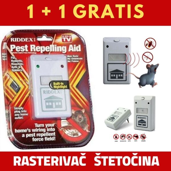 Riddex rasterivac stetocina 11 gratis 08515287 4d5e 4de2 9561 d9a1506ee2b1 -  