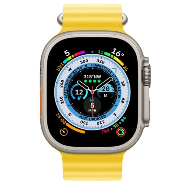 Smart Watch 8 Ultra Zuti - Smart Watch 8 Ultra Ultra pametni sat je revolucionarni gadget koji će transformisati način na koji pratite vreme i upravljate svojim aktivnostima. Sa izuzetnim karakteristikama i naprednom tehnologijom, Smart Watch 8  Ultra pametni sat nudi sve što vam je potrebno da živite pametnije i aktivnije.