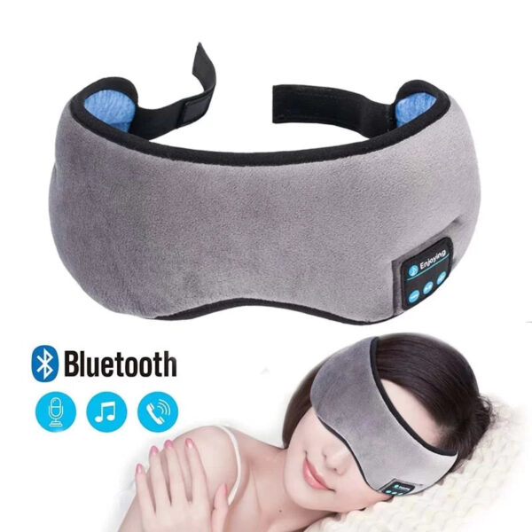 Wireless20music20goggles - Bluetooth maska za spavanje sa ugrađenim slušalicama i mikrofonom Karakteristike: Napravljena je od meke i udobne memorijske pene, odvaja vas od svetala i glasa, pomaže vam da se opustite u muzici i savršeno spavate. Najbolji poklon za porodicu ili prijatelje sa izvrsnom ambalažom. Ugrađeni visokokvalitetni zvučnici i mikrofon. Ugrađena punjiva baterija od 200 mAh, napajanje USB punjenjem. Radi sa bilo kojim uređajem koji podržava Bluetooth. Uživajte u oko 9-10 sati vrhunskog kvaliteta reprodukcije / razgovora (potpuno se napuni za oko 2 sata). Savršeno za putovanje avionom, opuštanje, meditaciju, nesanicu.m