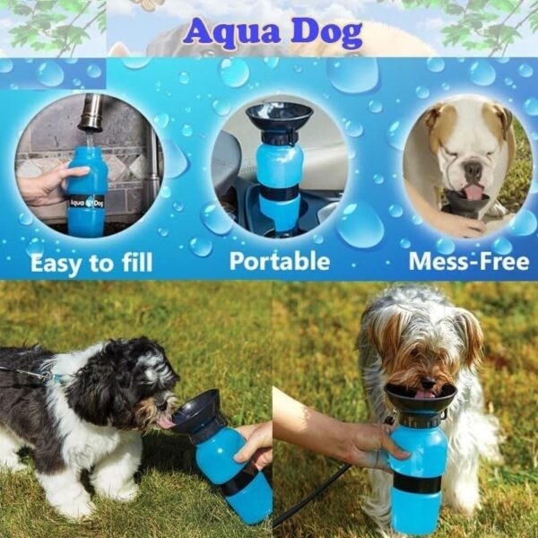 aqua dog specijalna casa za pse 407760 - Aqua Dog Cup je posuda za vodu specijalno dizajnirana za Vašeg kućnog ljubimca! Nju možete nositi svuda sa sobom i obezbediti tečnost svom psu onda kada ožedni.
</p> Laka za poneti, ova fantastična pseća posuda iako na prvi pogled izgleda kao obična sportska flačica omogućava da, bez prosipanja obezbedite svom psu rezervu vode kad god zatreba.
</p> Flašica se napuni vodom i zatvori. Kada je vreme za piće, flašica se stisne i posuda na vrhu se napuni! Kada pustite flašicu, prljava voda se neće vratiti nazad u flašicu.
</p> Prevrnite je i iz nje se neće prosuti voda! Pritisnite i ona će se pojaviti u levkastoj posudi na vrhu! Poput pravog izvora vode, uvek sveža i nezagađena – ona će biti spremna za Vašeg psa kada pritisnete telo boce.
</p> Nosite je sa sobom za vreme šetnje, igranja u parku, na izletima ili za vreme putovanja i ne razmišljajte o tome kako obezbediti vodu ljubiimcu, a ni kako je poslužiti. Sada je sve u jednom fenomenalnom pakovanju!
</p> Ovaj savršeni izum predstavlja sofisticirano rešenje kako da svog psa održavate hidriranim dok se nalazite van kuće. Ljubimci je obožavaju, a i Vi ćete zasigurno!
</p> Karakteristike:
</p> Aqua Dog je specijalno dizajnirana posuda u obliku flašice sa levkastom posudom na vrhu
</p> Omogućava da sa sobom uvek imate rezervu vode u posudi iz koje ljubimac odmah može piti
</p> Iz Aqua Dog posude, voda se ne prosipa – pojavljuje se u činijici na njenom vrhu samo kada jako pritisnete samu bocu
</p> Zapremina je 530 ml
</p> Osobine:
</p> Dimenzije: 21.5 cm x 10.7 cm
</p> Težina: 122g
</p> Materijal: plastika
</p> Kapacitet: 500 ml
</p> Uputstvo za korišćenje:
</p> Flašicu dobro oprati nakon vađenja iz kutije
</p> Odvrnuti vrh flašice i napuniti vodom
</p> Flašicu stisnuti da se voda pojavi u posudi
</p>