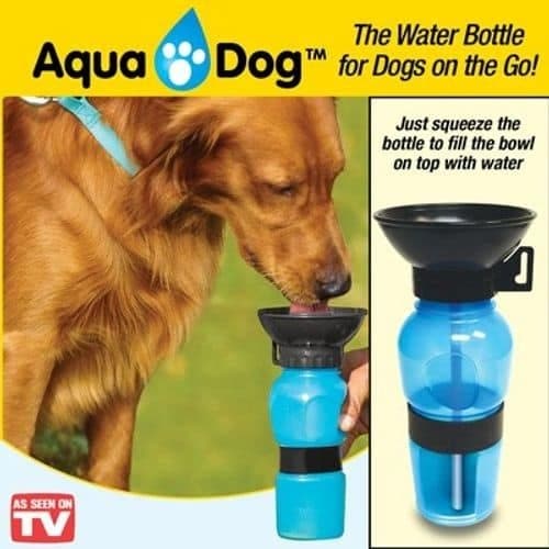 aqua dog specijalna casa za pse 530830 - Aqua Dog Cup je posuda za vodu specijalno dizajnirana za Vašeg kućnog ljubimca! Nju možete nositi svuda sa sobom i obezbediti tečnost svom psu onda kada ožedni.
</p> Laka za poneti, ova fantastična pseća posuda iako na prvi pogled izgleda kao obična sportska flačica omogućava da, bez prosipanja obezbedite svom psu rezervu vode kad god zatreba.
</p> Flašica se napuni vodom i zatvori. Kada je vreme za piće, flašica se stisne i posuda na vrhu se napuni! Kada pustite flašicu, prljava voda se neće vratiti nazad u flašicu.
</p> Prevrnite je i iz nje se neće prosuti voda! Pritisnite i ona će se pojaviti u levkastoj posudi na vrhu! Poput pravog izvora vode, uvek sveža i nezagađena – ona će biti spremna za Vašeg psa kada pritisnete telo boce.
</p> Nosite je sa sobom za vreme šetnje, igranja u parku, na izletima ili za vreme putovanja i ne razmišljajte o tome kako obezbediti vodu ljubiimcu, a ni kako je poslužiti. Sada je sve u jednom fenomenalnom pakovanju!
</p> Ovaj savršeni izum predstavlja sofisticirano rešenje kako da svog psa održavate hidriranim dok se nalazite van kuće. Ljubimci je obožavaju, a i Vi ćete zasigurno!
</p> Karakteristike:
</p> Aqua Dog je specijalno dizajnirana posuda u obliku flašice sa levkastom posudom na vrhu
</p> Omogućava da sa sobom uvek imate rezervu vode u posudi iz koje ljubimac odmah može piti
</p> Iz Aqua Dog posude, voda se ne prosipa – pojavljuje se u činijici na njenom vrhu samo kada jako pritisnete samu bocu
</p> Zapremina je 530 ml
</p> Osobine:
</p> Dimenzije: 21.5 cm x 10.7 cm
</p> Težina: 122g
</p> Materijal: plastika
</p> Kapacitet: 500 ml
</p> Uputstvo za korišćenje:
</p> Flašicu dobro oprati nakon vađenja iz kutije
</p> Odvrnuti vrh flašice i napuniti vodom
</p> Flašicu stisnuti da se voda pojavi u posudi
</p>