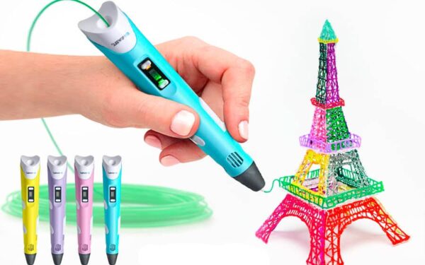 baner4 - Ova olovka funkcioniše po sličnom principu kao i 3D printeri. Pritiskom na dugme za samo nekoliko sekundi mogu nastati najrazličitiji objektiod tanke plastike.