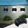 Solarna zidna dekorativna lampa set 4 komada - Image 2