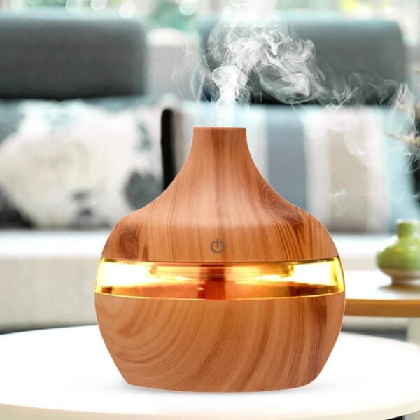 difuzer poklon 12 etericnih ulja 808972 - Uživajte u mirnim i umirujućim vibracijama našeg prelepo dizajniranog okruglog wood difuzera.