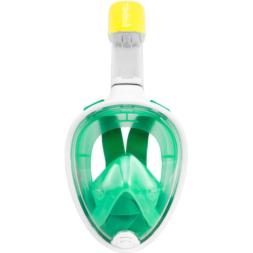 Maska za ronjenje sa disaljkom sa drzacem za GoPro kameru Zelena - Image 2
