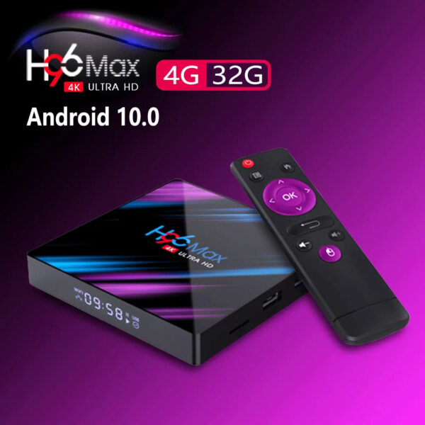 h96 max rk3318 4gb ram 64gb rom 1000x1000 1 - H96 MAX (4GB/32GB) - Smart TV Box Android 11 najnoviji android tv box