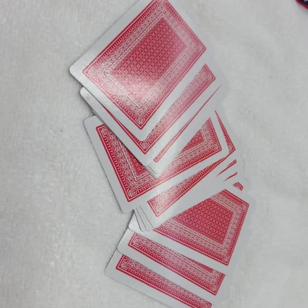 jefjf - Svaki paket dolazi sa 2 špila igrajućih karata regularne veličine i 6 kockica.