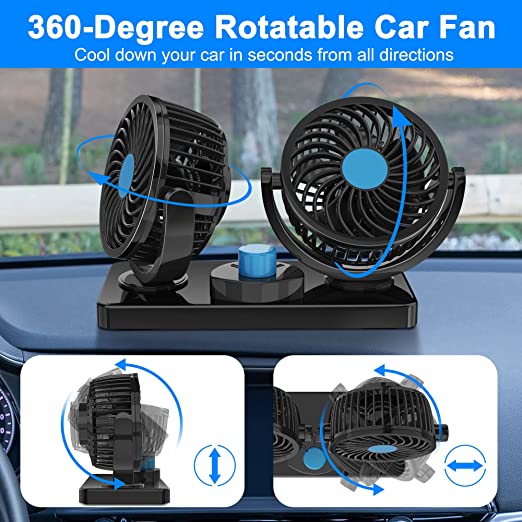 jwfeijfj - Idealno za vruće letnje dane (i vruću klimu), naši ventilatori sa 2 brzine će vam pomoći da rashladite unutrašnjost vašeg automobila i da vam, vašim putnicima, vašim kućnim ljubimcima ili deci bude udobno.