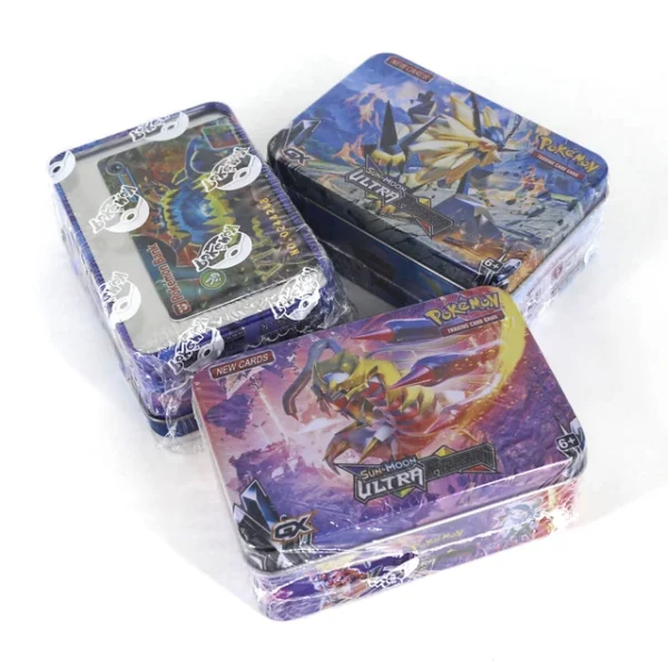 karte - Pokemon VIP kartice za decu igrice kartice za društvene igre u metalnoj kutiji.