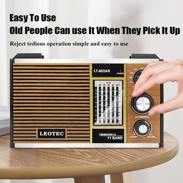 keopjfpjf - 1. Punjivi višepojasni radio za starije osobe sa dobrim kvalitetom zvuka i velikom jačinom zvuka, jednostavan za upotrebu i nošenje.