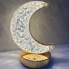POLU MESEC KRISTALNA LAMPA
