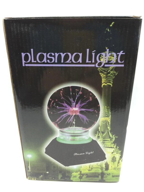 lampa plazma svetlo teslina kugla 196079 - Lampa Plazma Svetlo -Lampa Plazma SvetloNEKORIŠĆENO Orginalno fabricko pakovanje,  Lampa koja oduševljava svakoga koji je vidi kako radi u mraku.Njeni efekti su fenomenalni.