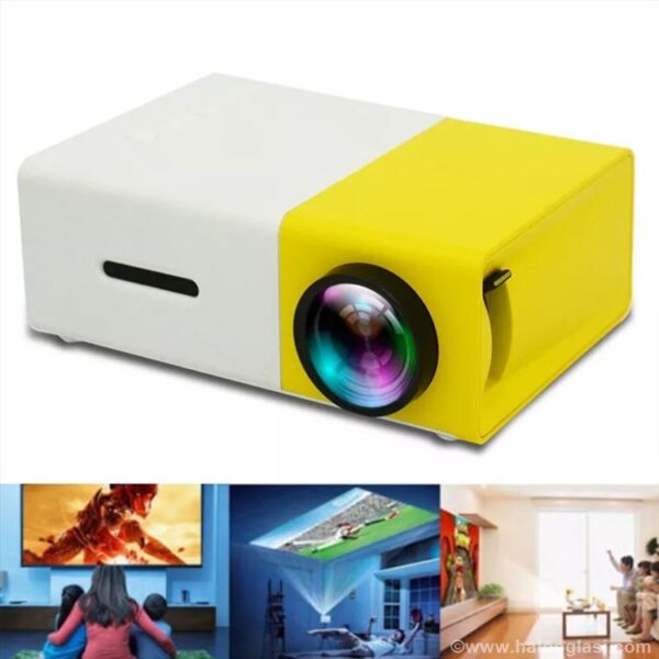 led projektor mini full hd yg300 5425642535022 71802266431 - Mini Prenosni Full HD LED Projektor YG300