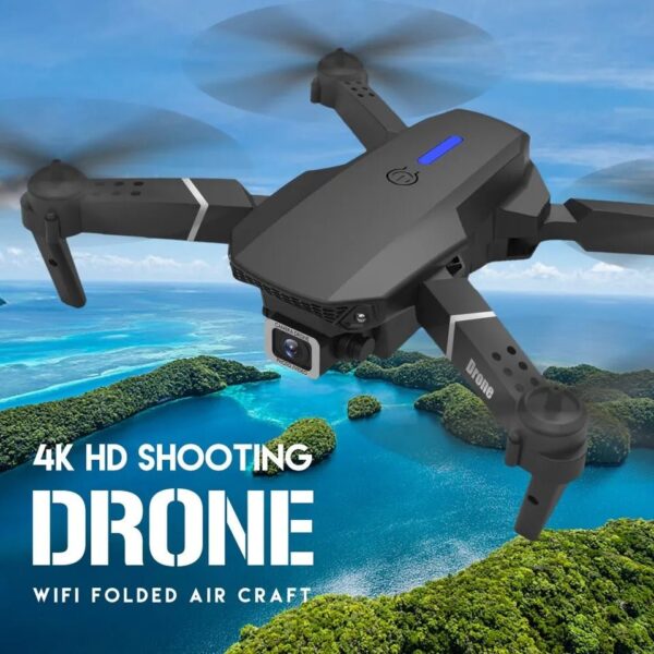 mini drone pro grof 4k kamera i wifi daljinsko upravljanje 466206 - Mini Drone PRO Grof je odličan izbor za sve ljubitelje bespilotnih letelica, bez obzira na nivo iskustva. Njegove napredne WiFi funkcije, visokokvalitetna 4K kamera i jednostavno upravljanje čine ga pogodnim dronom za sve vrste avantura i potrebe snimanja. Pogled iz ptičije perspektive uz Dron PRO Grof i istraživanje sveta iz potpuno novog ugla.