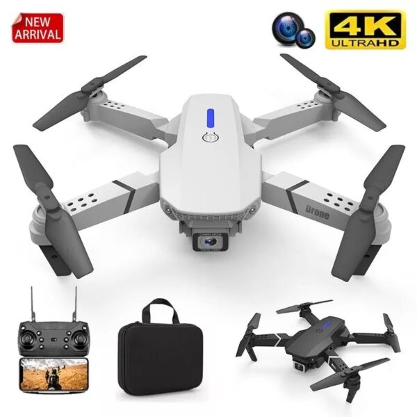 mini drone pro grof 4k kamera i wifi daljinsko upravljanje 813503 - Mini Drone PRO Grof je odličan izbor za sve ljubitelje bespilotnih letelica, bez obzira na nivo iskustva. Njegove napredne WiFi funkcije, visokokvalitetna 4K kamera i jednostavno upravljanje čine ga pogodnim dronom za sve vrste avantura i potrebe snimanja. Pogled iz ptičije perspektive uz Dron PRO Grof i istraživanje sveta iz potpuno novog ugla.