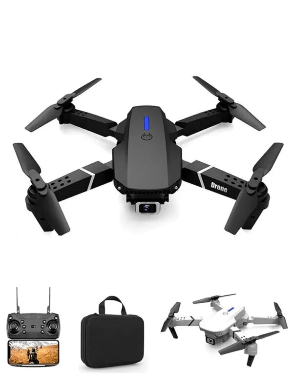 mini drone pro grof 4k kamera i wifi daljinsko upravljanje 953744 - Mini Drone PRO Grof je odličan izbor za sve ljubitelje bespilotnih letelica, bez obzira na nivo iskustva. Njegove napredne WiFi funkcije, visokokvalitetna 4K kamera i jednostavno upravljanje čine ga pogodnim dronom za sve vrste avantura i potrebe snimanja. Pogled iz ptičije perspektive uz Dron PRO Grof i istraživanje sveta iz potpuno novog ugla.