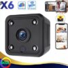 Spijunska mini kamera X6 Ip Wifi Spy Camera 1080P Nocni mod - Image 2
