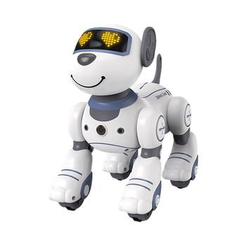 mkrgsjgg - Pametan pas-robot na daljinsko upravljanje, koji može stajati naopako, prevrnuti se i izvodi zvučne trikove i plesne kombinacije.