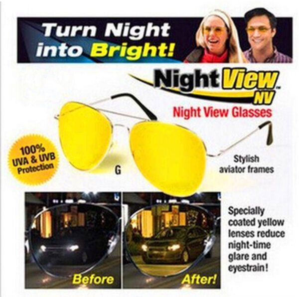 naocare za nocnu voznju 336295 - Bole Vas oči tokom noćne vožnje, smetaju Vam farovi? Isprobajte Night View Glasses – Naočare za bolju vidljivost tokom noćne vožnje!