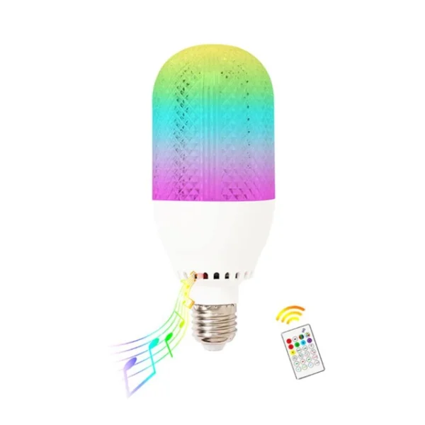 oskdojdjdd - Pametna LED muzička sijalica sa zvučnikom. Ugrađen glasan i jasan zvučnik. RGB boje se mogu lako kontrolisati daljinskim upravljačem.