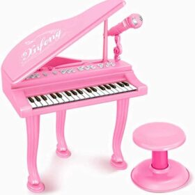 piano set klavir za male princeze sa mikrofonom 535709 - DOBRODOŠLI NA IKSSHOP.COM