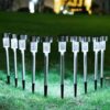 Set od 10 SOLARNIH baštenskih LED lampi