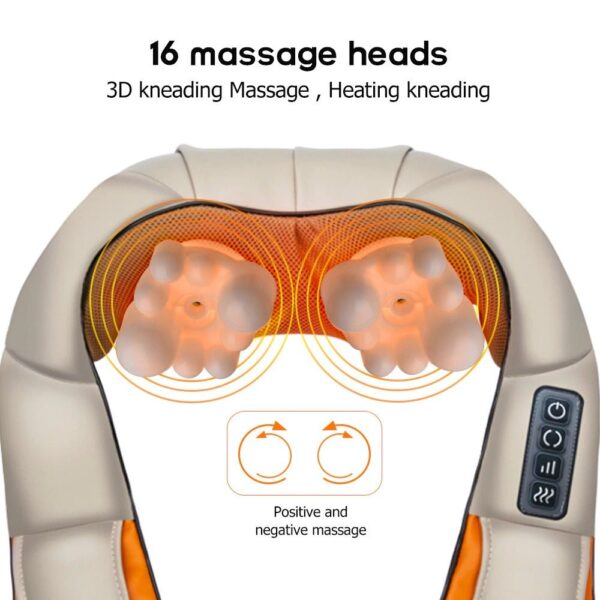 shiacu masazer za celo telo 468859 - Nije samo i isključivo namenjen masaži vrata, može se upotrebljavati i na drugim delovima tela na kojima imate tegobe.