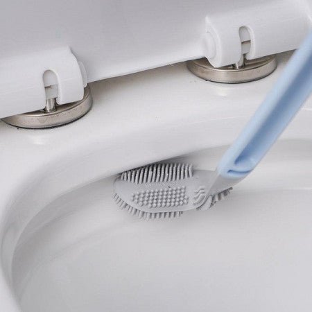 silikonska cetka za wc solju 11 gratis 871578 - Moderna četka temeljno čisti vaš WC. Gumena glava četke nežna je prema površini WC-a i ne stvara ogrebotine.