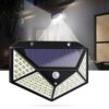 Solarni LED reflektor sa bočnim osvetljenjem - Image 3