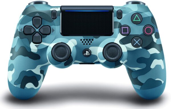 sony dualshock 4 v2 bezicni gamepad za ps4 kamuflazni plavi 3hzMI 4 55e777b5 c9f1 42a1 8dea 449877c8aa44 - Dzojstik za PS4 bezicni vise boja - PS4 dzojstik - DOUBLESHOCK 4 dzojstikJoypad DOUBLESHOCK IV bezicni Boja Plavi MaskirniDolaze novi u originalnom pakovanju sa kablom za punjenje i uputstvomSvi dzojstici su potpuno novi