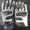 Dainese rukavice za motor kozne Bele
