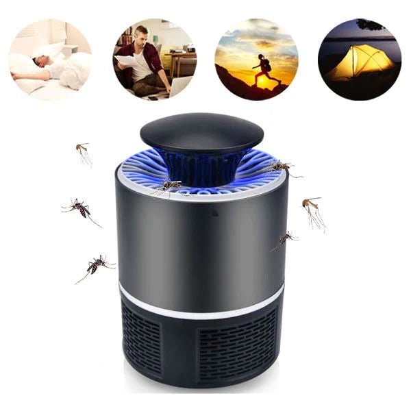usb lampa protiv insekata 890769 - Ne dozvolite da Vam komarci unište opuštajuće veče u bašti! Rešite ih se pomoću UV lampe koja ih privlači i zarobljava!