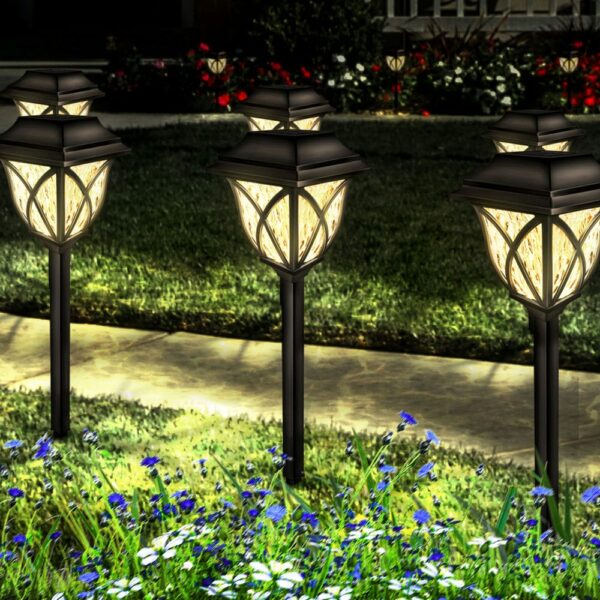 veliki bastenski set led solarnih lampi 51 gratis 714117 - Solarne baštenske LED lampe idealne su za dekoraciju Vašeg dvorišta, bašte, terase itd.
