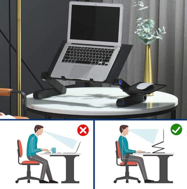 w8t7zijkg - Sedenje za kompjuterom tokom celog radnog vremena uzrokuje nepravilan položaj tela, Vaša leđa pate, zbog čega se kičma polako, ali sigurno deformiše. Sada možete promeniti polažaj i ustati, a posao neće trpeti zbog toga.