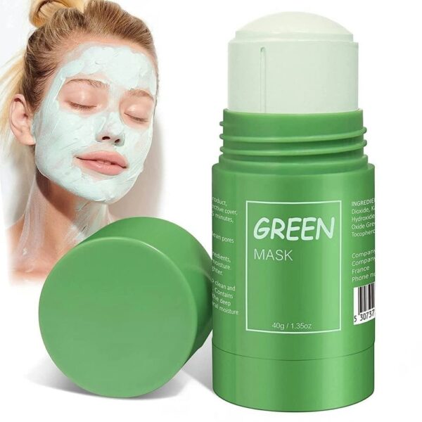 zelena maska za lice 11 gratis 570043 - Maske za lice u stiku od zelenog čaja, gline i spiruline su sjajna stvar ukoliko želite da na jednostavan i zdrav način očistite svoje lice.