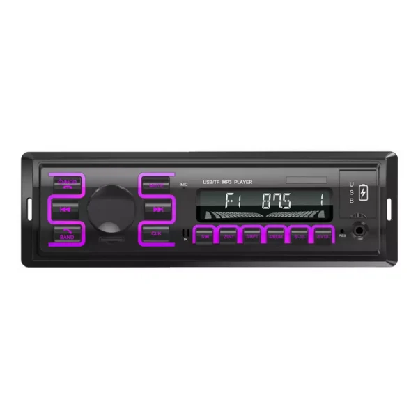 Auto radio MP3 8801 2 - Auto radio sa Bluetoothom Auto radio koji pored FM stanica ima mogućnost povezivanja i putem: USB-a, možete slušati muziku direktno sa usb flash memorije SD kartice ( ili MicroSD kartica sa uloskom ) AUX konekcija: 3,5mm