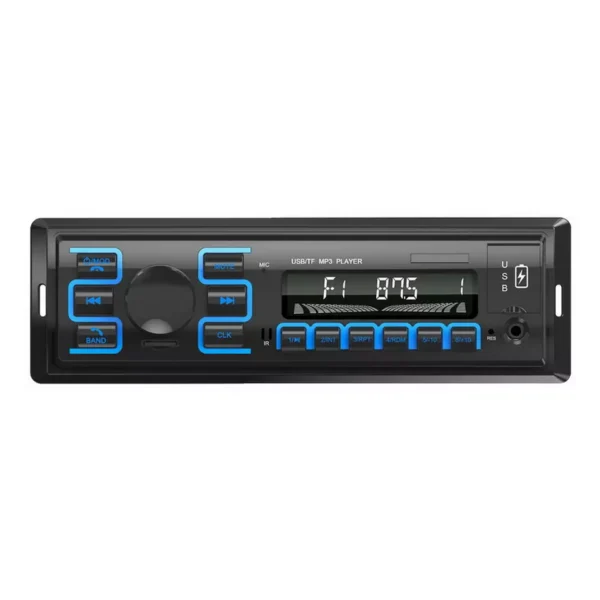 Auto radio MP3 8801 - Auto radio sa Bluetoothom Auto radio koji pored FM stanica ima mogućnost povezivanja i putem: USB-a, možete slušati muziku direktno sa usb flash memorije SD kartice ( ili MicroSD kartica sa uloskom ) AUX konekcija: 3,5mm