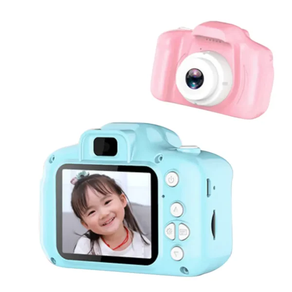 Digitalni fotoaparat za decu - Mali dečiji digitalni HD fotoaparat Idealan poklon za decu uzrast od 3 do 12 godina postiče kreativnost dece da istražuju svet i uhvate svoje detinjstvo.